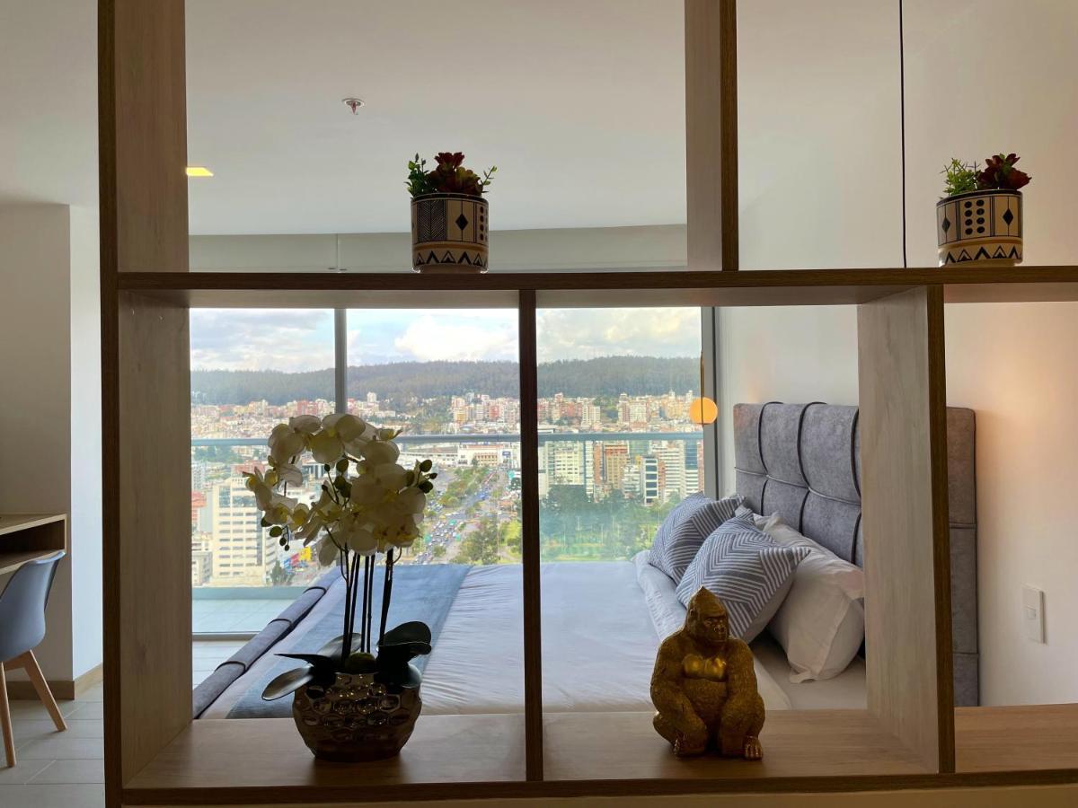 Nueva Suite-Piso 21 Vista La Carolina @One Κίτο Εξωτερικό φωτογραφία