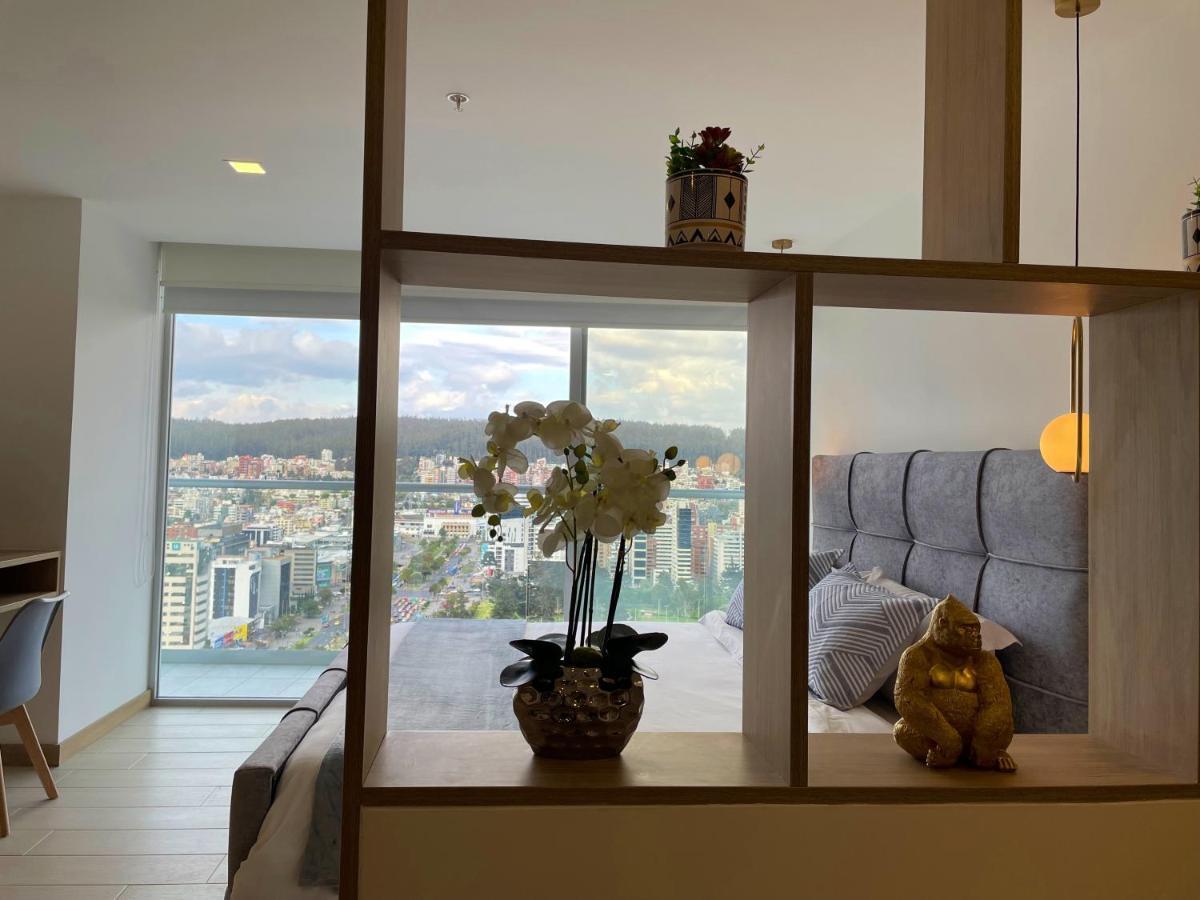 Nueva Suite-Piso 21 Vista La Carolina @One Κίτο Εξωτερικό φωτογραφία